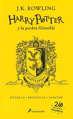 HARRY POTTER Y LA PIEDRA FILOSOFAL (HAFFLEPUFF) AMARILLO