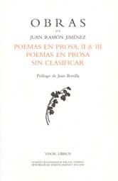 O.C. JUAN RAMON JIMENEZ POEMAS EN PROSA II & III